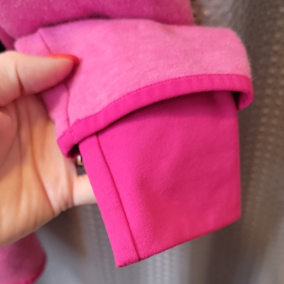 Nike Women's Maternity Reversible Pullover Pink Nursing Friendly Size S - Picture 7 of 8